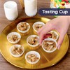 LITOPAK 1 oz 500 Pack Disposable Paper Souffle Cups, Paper