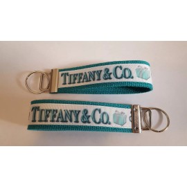 Jewelry Company inspired 6" Keychain Key Fob Key Ring Wrist Strap Gift Diamond