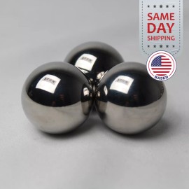 PGN Bearings (3) 1" Inch AISI 440 Stainless Steel Bearing Ball (G25 Precision)