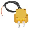 Wind Pressure Transmitter Yellow Micro Pressures Differential Sensor DC24V 4‑20mA0-100kpa