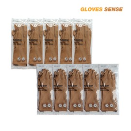 Glovesense natural latex rubber gloves 3/5 pieces beige/grey, S size 3 pieces gray / 글러브센스 천연 라텍스 고무장갑 3입/5입 베이지/그레이, S 사이즈 3입 그레이