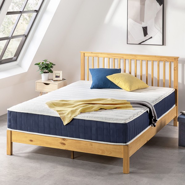 Mellow 10 Inch RENA Pocket Spring Hybrid Mattress with Green