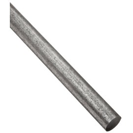 A36 Carbon Steel Round Bar, Unpolished (Mill) Finish, Hot Rolled, ASTM A36, 0.875" Diameter, 72" Length, OnlineMetals