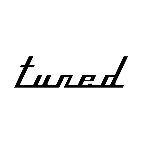 Tuned Decal, H 2.5 By L 9 Inches, Please Message