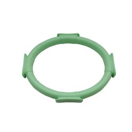 Special Design Pilates Ring, 2 Stage Resistance Design, Stretching Aid, Exercise Fitness, Multi-functional and Wide Range of Uses, Environmentally Friendly, Odorless (Macaron Green, 62A Hardness /