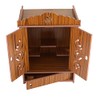 CrazyInk Wooden Readymade Wall Hanging Puja Temple for Home God