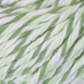 Lily Sugar'n Cream Super Size Twists Yarn, 3 oz, Green Twists, 1 Ball