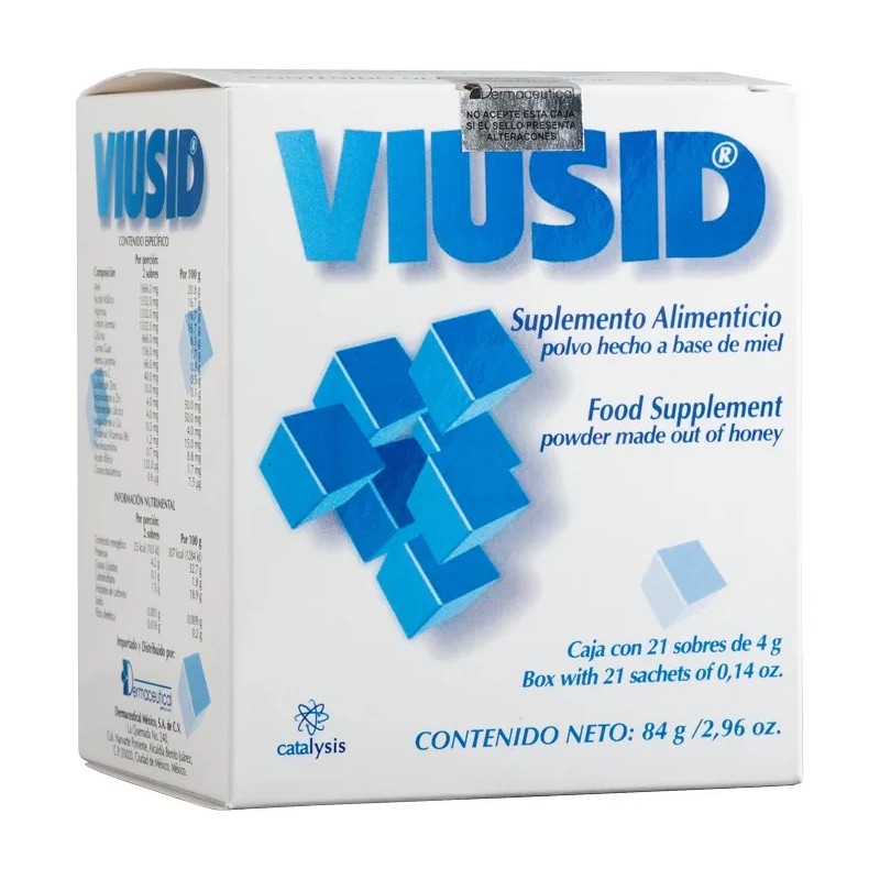 Viusid Caja Con 21 Sobres Con 4 G