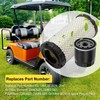 Vkinman 28463-G01 Golf Cart Air Filter with Spark Plug Tune