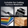 Mollom (2-1/8''|54mm) Heavy Duty Carbide Hole Saw with 2 Pilot