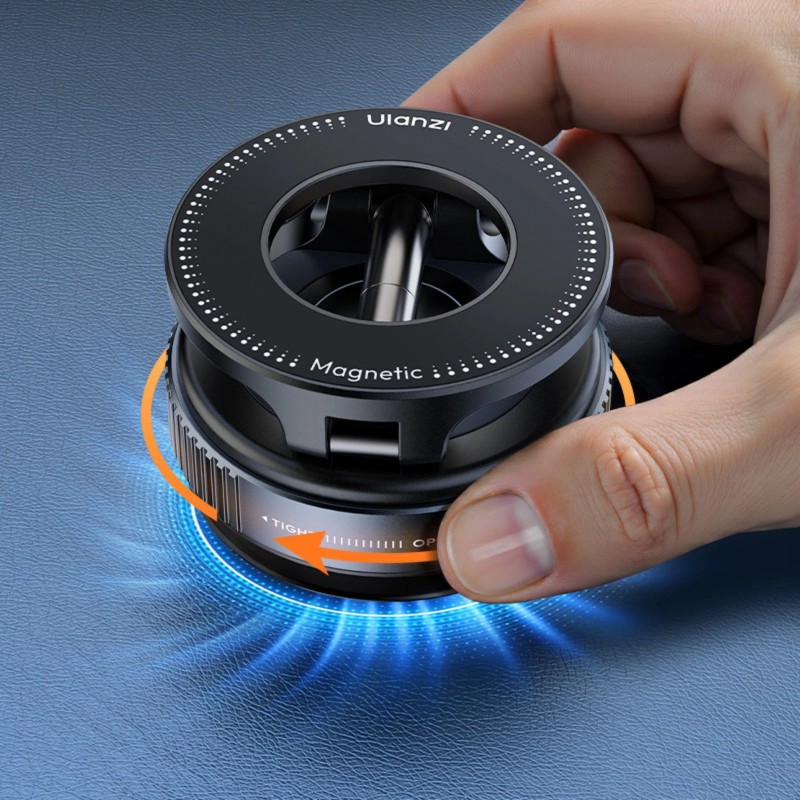 Ulanzi SK-25 MagSafe Vacuum Suction Phone Mount 360° Adjustable Car