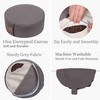 FelizMax Zafu Buckwheat Meditation Cushion,D=33cm/41cm H=14cm,Round Zabuton Meditation Pillow,Yoga Bolster