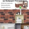 szgwtk 3D Brick Wall Panels, Peel and Stick, 11.8 x