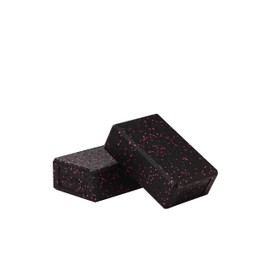 Actifoam Yoga Blok 2'li SET Yoga Köpüğü Yoga Bloğu Yoga Block Yoga Köpüğü (Siyah + Pembe Orta Sert)
