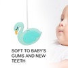 Swan Shape Infant Baby Pacifier Clip AntiLost DIY Teething Necklace