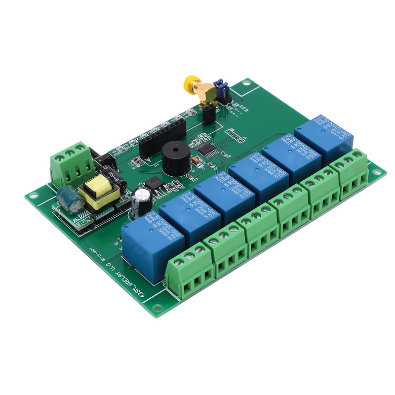 Relay Board 6 Channel RF Remote Control Relay Module for