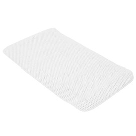 Home Basics Bath Mat, White