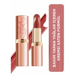 L'Oréal Paris Lippenstift mit samtigem Finish im intensiven Nude-Ton, Color Riche Les Nus, Nr. 179 Decadent (braun), 1 x 4,5 g