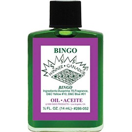 (1Pack) Indio Products Spiritual Anointing Oil- Bingo 1/2oz
