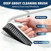 6Pcs Cleaning Brush Set, Scrub Brush, Sponge Scrubber, 2 Crevice