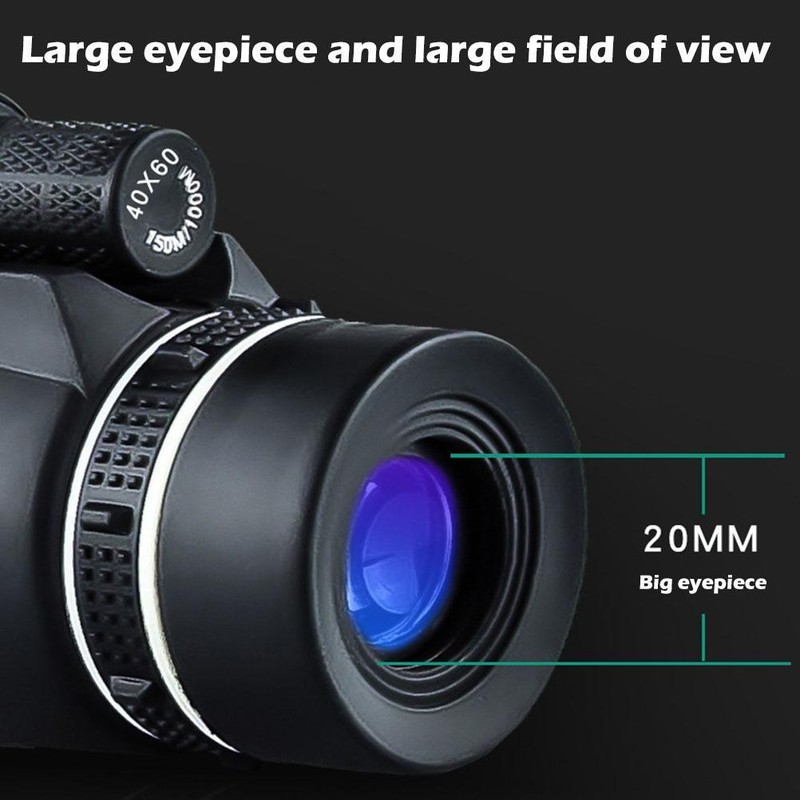 Monocular Telescope 40X60 High Power HD Monocular Telescope with Smartphone