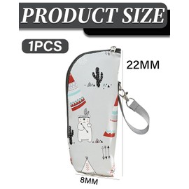 TPZORJX 1 x Baby Bottle Insulated Bag, Baby Bottle Bag, Baby Bottle Thermal Bags, Warm Bags, Portable Baby Bottle Bag, for Pram Travel Outdoors