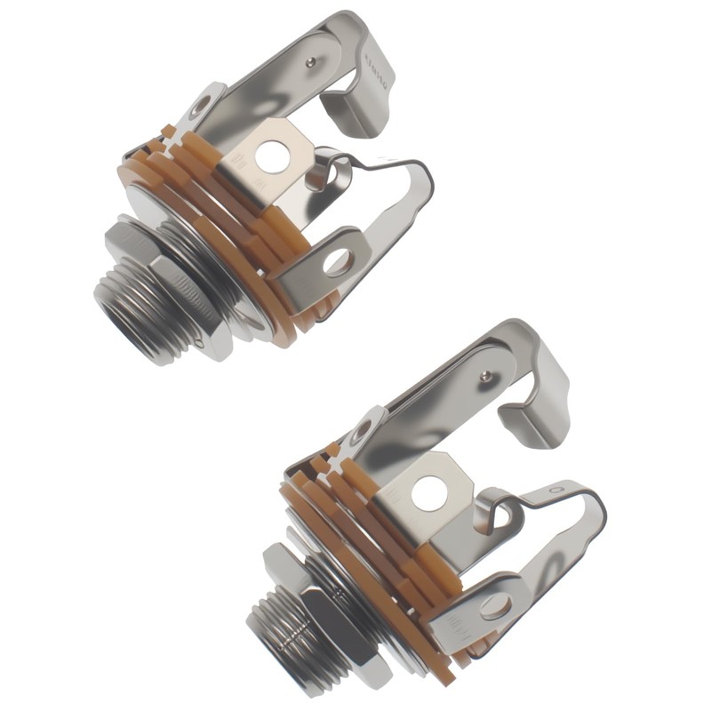 SYCZIOHU 6.35 MM Female Stereo Panel Mount Dual - Channel