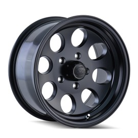 Ion Alloy Style 171 Matte Black Wheel with Machined Lip (16x8"/6x139.7mm)