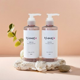 Cheongamiin Mildly Acidic Cleansing Foam Moist Hypoallergenic Face Wash for the Whole Family 200m / 청아미인 약산성 클렌징폼 촉촉한 온가족 저자극 세안 200m