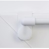 4 x window hooks, decorative hooks, window clip, white for