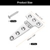sourcing map 2Pcs Heavy Duty t Hinges, Marine Grade t
