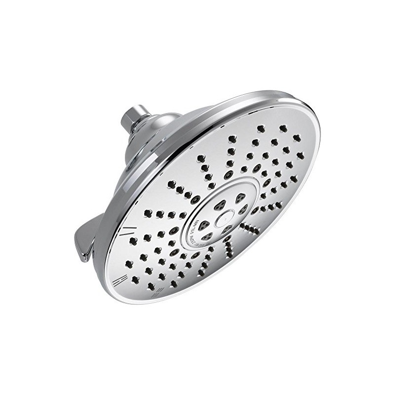 Delta Faucet 3-Spray Touch-Clean Shower Head, Chrome 52680