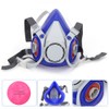 Self-Suction Half Facepiece Particulate Filter Anti Dust Respirator Mask with