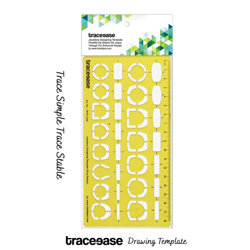 Traceease Ring Design Jewelry Templates Drafting Tools Jewellery Designing Stencils