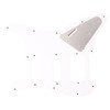 Electric Guitar Pickguard PVC Plastic Guard Scratch Board Front Plate