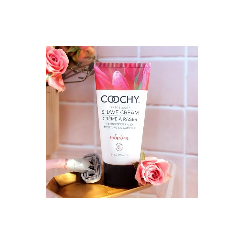 Coochy Crema de afeitar COOCHY Seduction - 3.4 oz Madreselva/Cítricos
