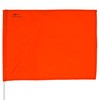 AGORA Fiberglass Portable Soccer Corner Flags with Spring Base -