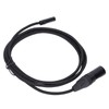 3.5mm Female to 3 Pin XLR Male Cable 24K Gold