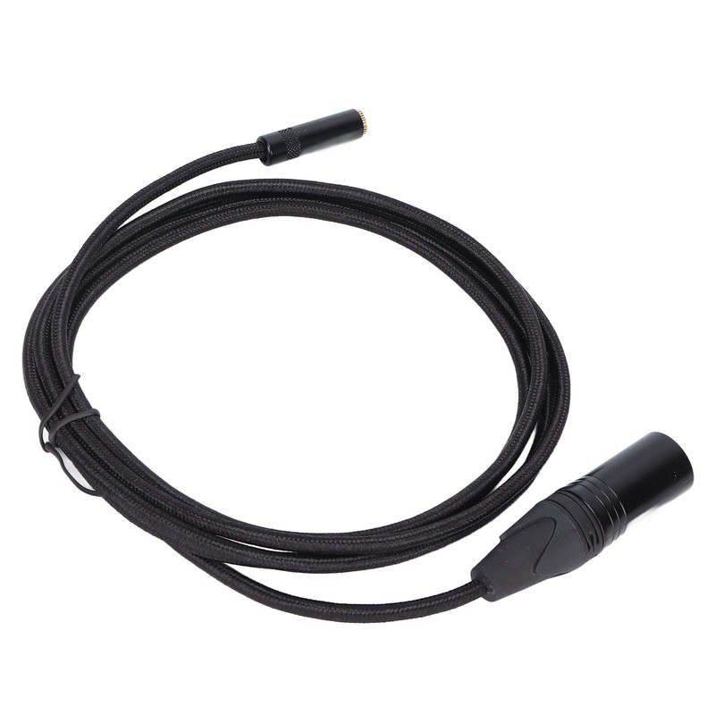 3.5mm Female to 3 Pin XLR Male Cable 24K Gold