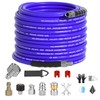 TUTULUCK 50FT Sewer Jetter Kit for Pressure Washer 1/4"NPT Drain