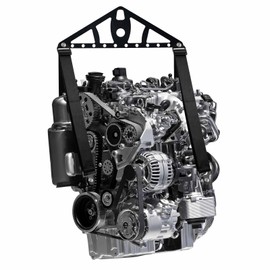 Universal Heavy Duty Carbon Steel Engine Lift Sling Kit, 2-Point Or 4-Point Engine Hoist Leveler with Adjustable Nylon Straps, Easy to Install - Holds 1200 lbs Engine Lift Hoist