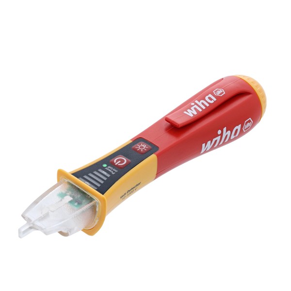Wiha Non-Contact Voltage Tester Category IV 12-1000V AC with Flash Light - 25506