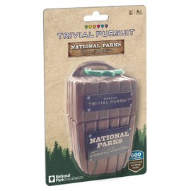 USAopoly Trivial Pursuit: National Park 100th Anniversary | Celebrating the National Park Service Centennial | 600 Trivia Questions & Fun Facts | Perfect Trivial Pursuit Travel Game for Families