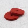 Micro Traders 10PCS Spool Pin Red Felt Pads Crafts Compatible