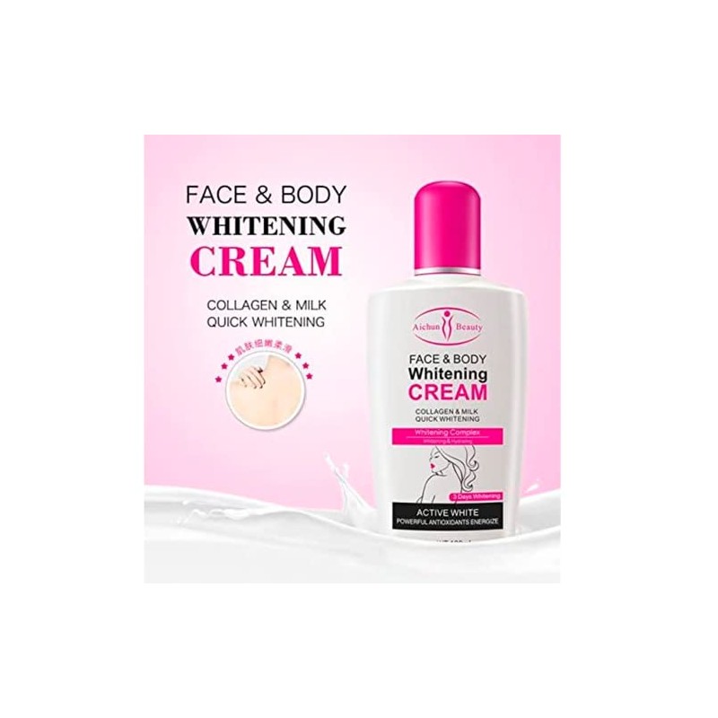 Crema Suave Aclaradora Aichun Beauty Cara Cuerpo Aclara Rodillas Codos
