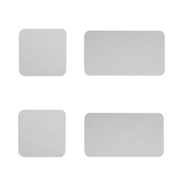 CENPEK 4pcs Quick Drying Soap Tray Anti Slip Water Absorbent Diatomite Coasters with Footrest for Bathroom and Kitche