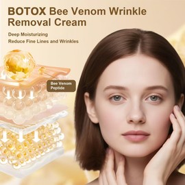 lxmtou Bee Venom Cream for Face Wrinkle Removal Firming Lifting Moisturizing Anti-Aging Skin Recovery for All Skin Types 2PCS