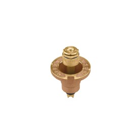 3-Pack Orbit 54071 Brass Pop-Up Flush Head Sprinkler with Half Pattern Spray Nozzle - Brass Pop-Up Sprinklers for Half Pattern Spray