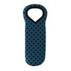 Wine Bodies Insulated Neoprene Bottle Tote Bag Featuring Braided Design