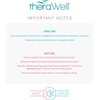 Therawell Warming Clay Bead Body Wrap Heating Pad, Perfect for